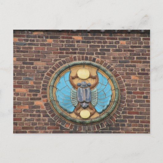 スカラブタイルデトロイトミシガン ポストカード (正面)