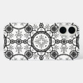 スカラブタイル線パターン Case-Mate iPhoneケース (裏面 (横))