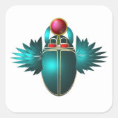 スカラブト，エジプトのシンボル スクエアシール (正面)