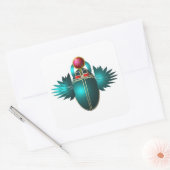 スカラブト，エジプトのシンボル スクエアシール (封筒)