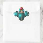 スカラブト，エジプトのシンボル スクエアシール (バッグ)