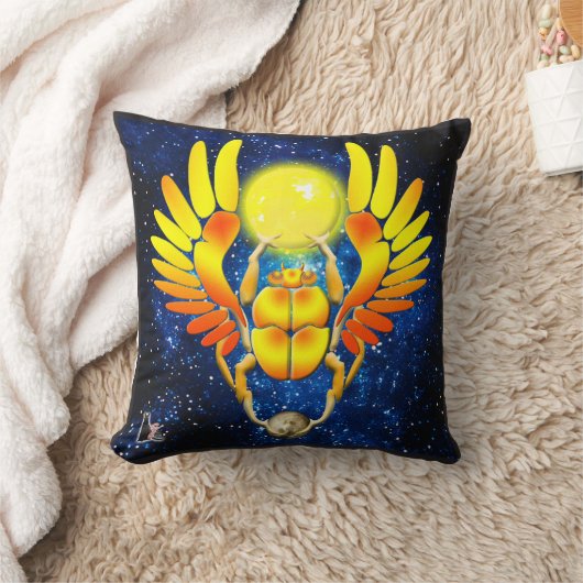 スカラブ クッション (ブランケット)