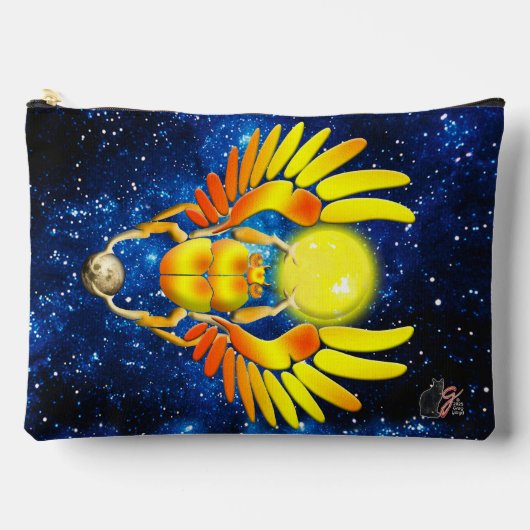 スカラブ（大） アクセサリーポーチ (正面)