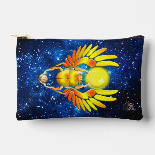 スカラブ（小） アクセサリーポーチ (正面)