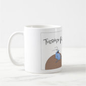 スカラベはセラピーを得ます コーヒーマグカップ (左)