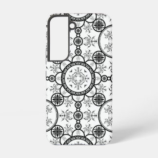 スカラベタイルライン柄 SAMSUNG GALAXY S22ケース