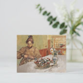 スカランデアプレン剥離リンゴ ポストカード (スタンド正面)