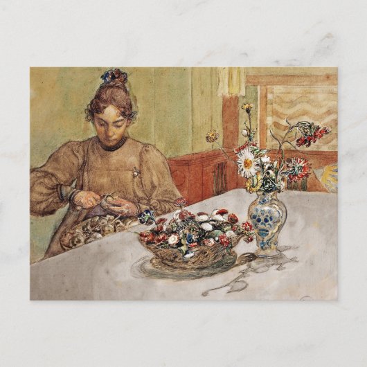 スカランデアプレン剥離リンゴ ポストカード (正面)