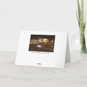 スカラ座、ミラノ、イタリアのクリスマスの挨拶状 シーズンカード (裏面)