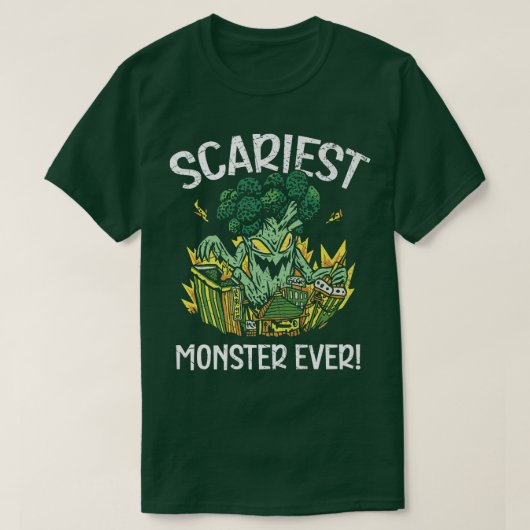 スカリエストモンスターエバービーガン野菜ベジタリアンB Tシャツ (デザイン正面)