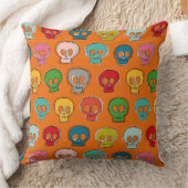 スカリーオレンジを縫う クッション (ブランケット)