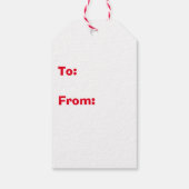 スカリークリスマスツリー ギフトタグ (裏面)