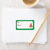 スカリークリスマスツリー ラベル (インサイチュ)