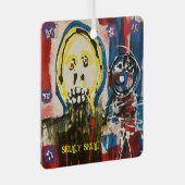 スカリースカルメタルカーオーナメント メタルオーナメント (正面右)