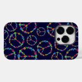 スカリーフラワーパワーピースサイン Case-Mate iPhoneケース (裏面 (横))