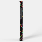 スカリーフラワーパワーピースサイン SAMSUNG GALAXYケース (右側面)