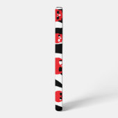 スカリーポップ・アートのゼブラ SAMSUNG GALAXYケース (左側面)