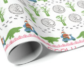 スカリーメリーと明るいラッピング紙 ラッピングペーパー (ロールコーナー)