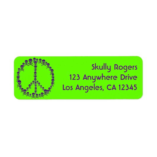 スカリー平和 ラベル (正面)