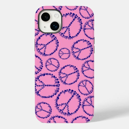 スカリー ピースサイン Case-Mate iPhoneケース (裏面)
