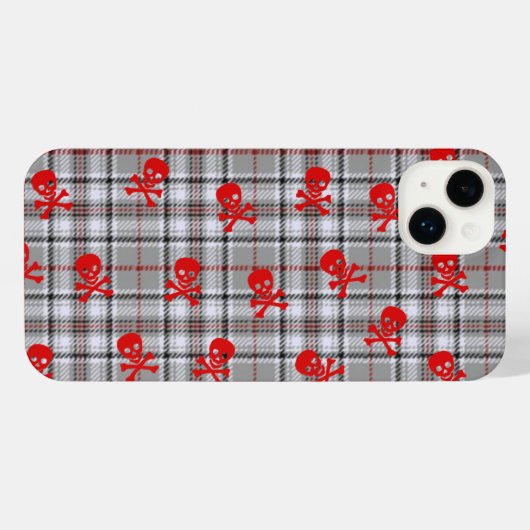 スカリー・プレイド iPhoneケース (裏面横)