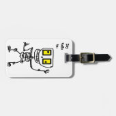 スカリ間抜けー ラゲッジタグ (正面横)