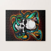 スカルおよびコブラのパズル ジグソーパズル (横)