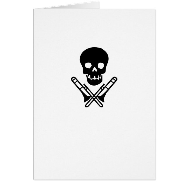 スカルおよびトロンボーン (正面)