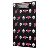 スカルおよびハート クリップボード (左)