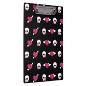 スカルおよびハート クリップボード (右)