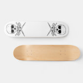 スカルおよび十字せん断、 スケートボード (横)