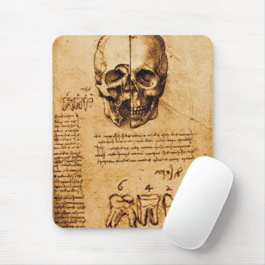 スカルおよび歯の歯科医院、歯科医 マウスパッド (マウス)