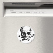 スカルおよび骨 マグネット (インサイチュ (食洗機))