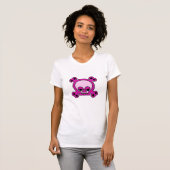 スカルおよびBonezのTシャツ Tシャツ (正面フル)