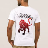 スカルおよびMIC Tシャツ (裏面)