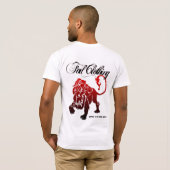 スカルおよびMIC Tシャツ (裏面フル)