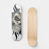 スカルからの一見 スケートボード (正面)