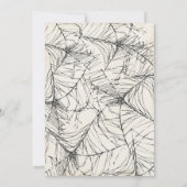 スカルがパーティーハローウィンパーティ 招待状 (裏面)