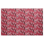 スカルさくらんぼ花 ファブリック (ヤード)