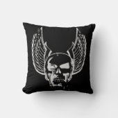 スカルとエーテル翼 クッション (正面)