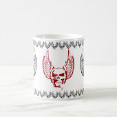 スカルとエーテル翼 コーヒーマグカップ (中央)