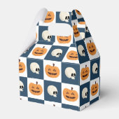 スカルとカボチャのチェック フェイバーボックス (裏面サイド)