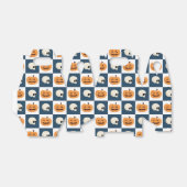 スカルとカボチャのチェック フェイバーボックス (折り畳みなし)