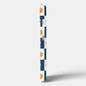 スカルとカボチャのチェック Case-Mate iPhoneケース (裏面 / 左)