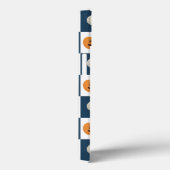 スカルとカボチャのチェック Case-Mate iPhoneケース (裏面 / 右)