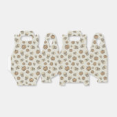 スカルとカボチャのハロウィーンパターン フェイバーボックス (折り畳みなし)