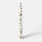 スカルとカボチャのハロウィーンパターン SAMSUNG GALAXYケース (左側面)