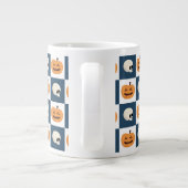 スカルとカボチャ ジャンボコーヒーマグカップ (裏面)