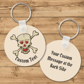 スカルとキーチェーン キーホルダー
