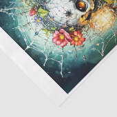 スカルとクモの巣 薄葉紙 (詳細)